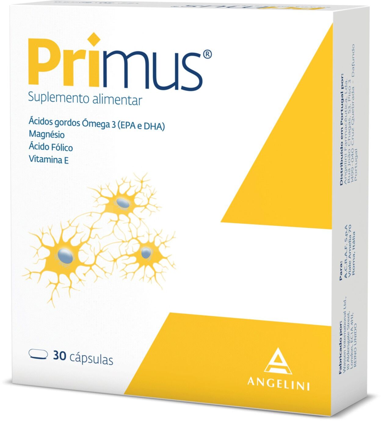 Primus Complemento alimenticio 30&nbsp;caps.