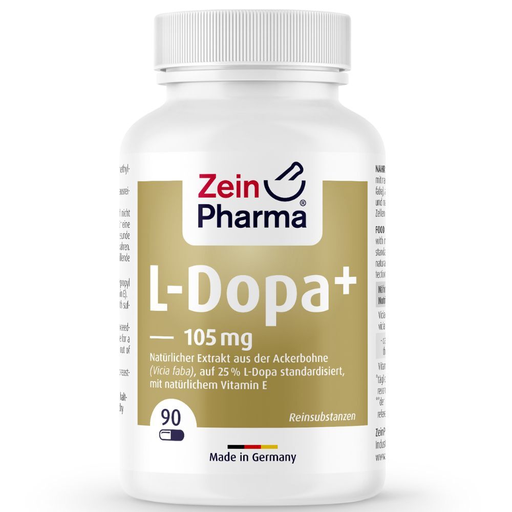 ZeinPharma L-Dopa  Dopamina 105mgL-Dopa Dopamina 105mg 90&nbsp;caps.