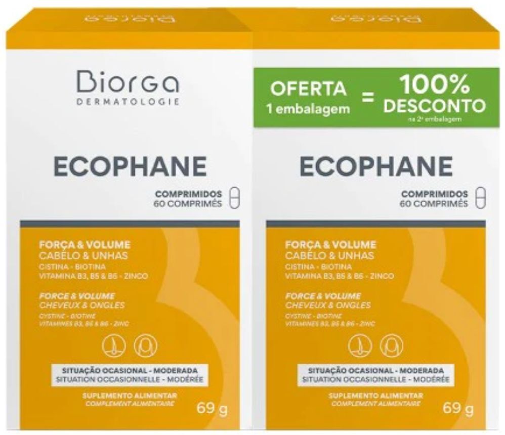 Ecophane Comprimidos Fortificantes para Uñas Y Cabello 1&nbsp;un.