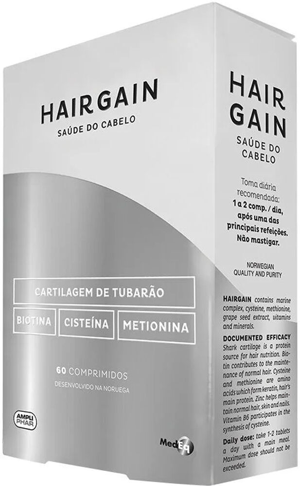 Hairgain Complemento alimenticio para hacer crecer y fortalecer el cabello 60&nbsp;pastillas