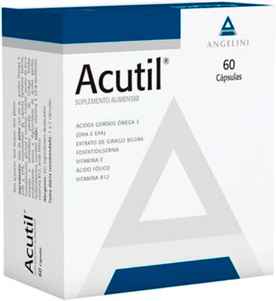 Angelini pharma Suplemento Nutricional Acutil 60&nbsp;pastillas