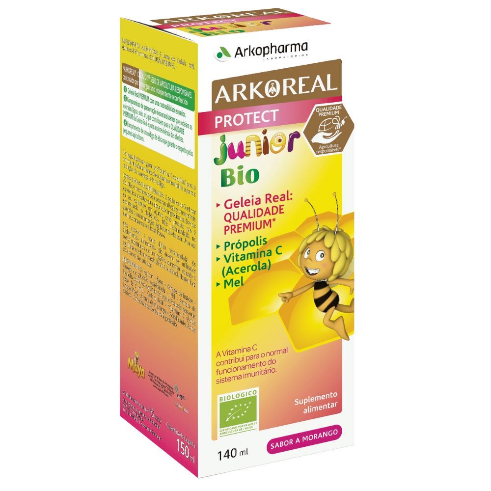 Arkopharma Arkoreal Protect Junior Bio Jarabe 140mL