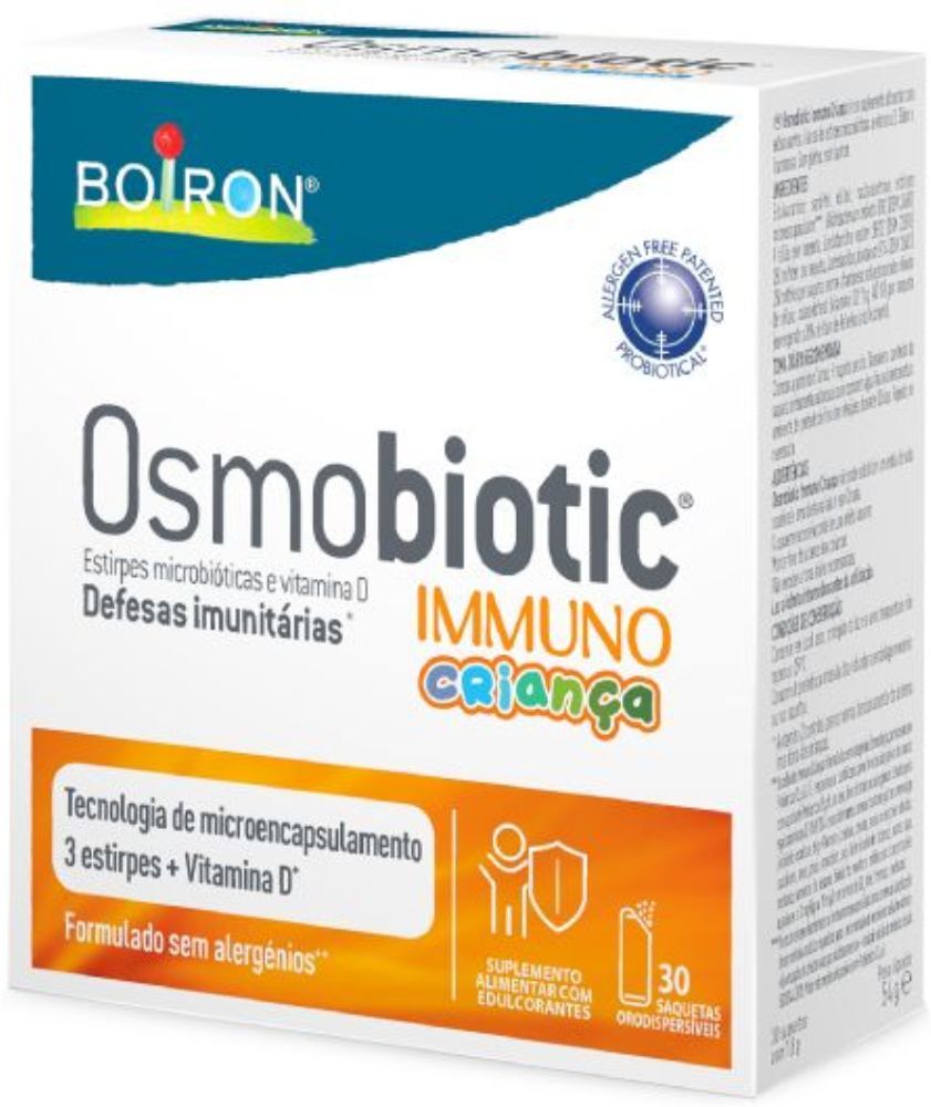 Osmobiotic Immuno Kids Complemento alimenticio defensas inmunitarias 30&nbsp;un.