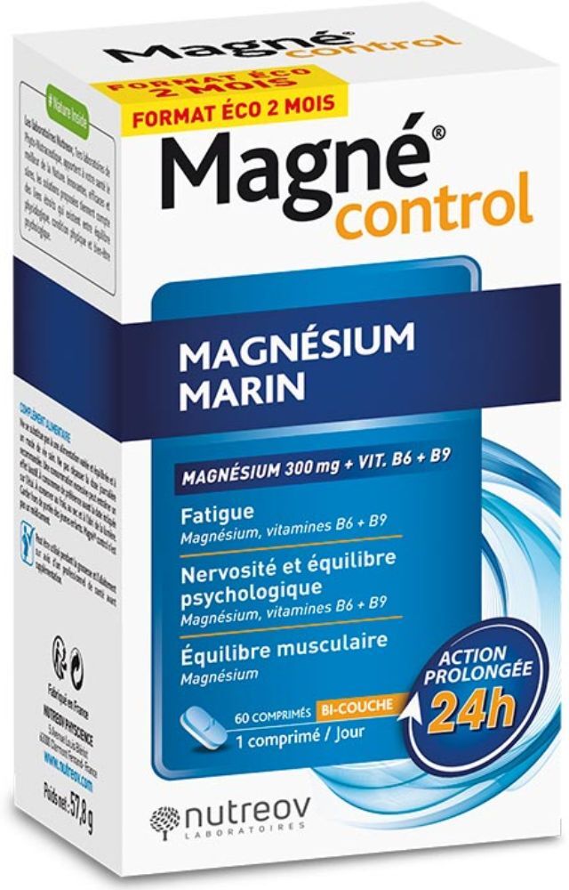 Nutreov Magne Control - Magnesio 60&nbsp;pastillas