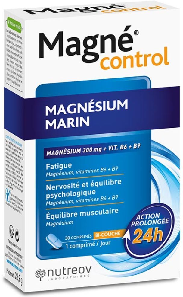 Nutreov Magne Control - Magnesio 30&nbsp;pastillas