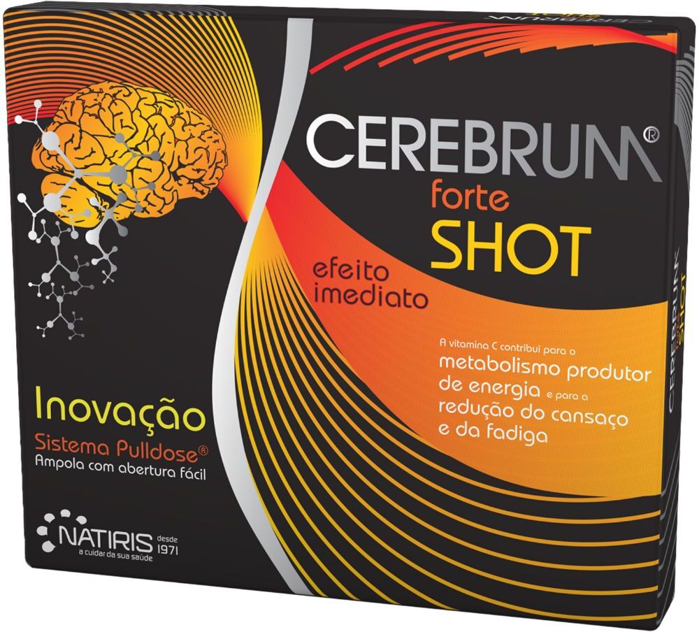 Cerebrum Forte Shot Complemento alimenticio 8&nbsp;un.