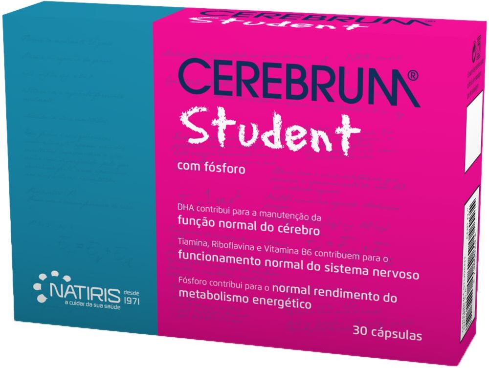 Cerebrum Suplemento alimentario para estudiantes 30&nbsp;caps.