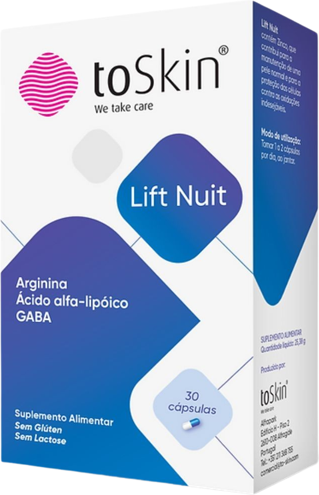 ToSkin Lift Nuit Firmeza y tonicidad Complemento alimenticio 30&nbsp;caps.