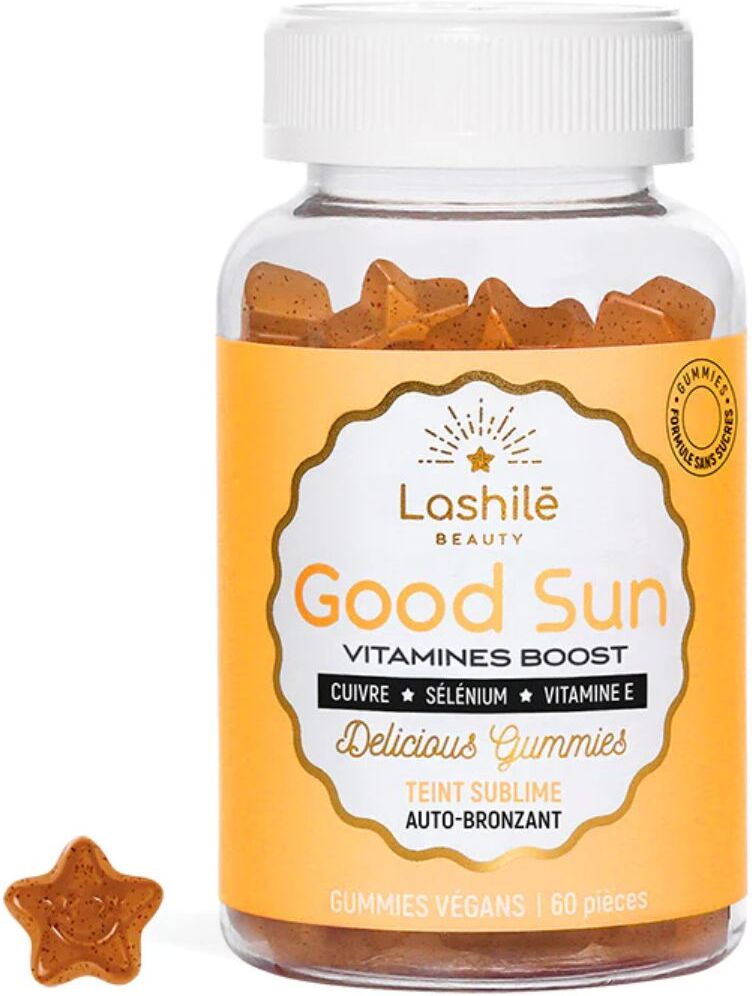 Lashilé Beauty Complemento alimenticio autobronceador Good Sun 60&nbsp;gominolas Peach