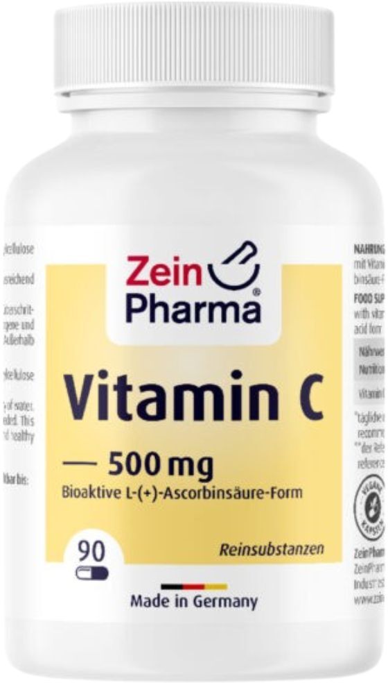 ZeinPharma Suplemento alimenticio de vitamina C Piel sana 90&nbsp;caps.