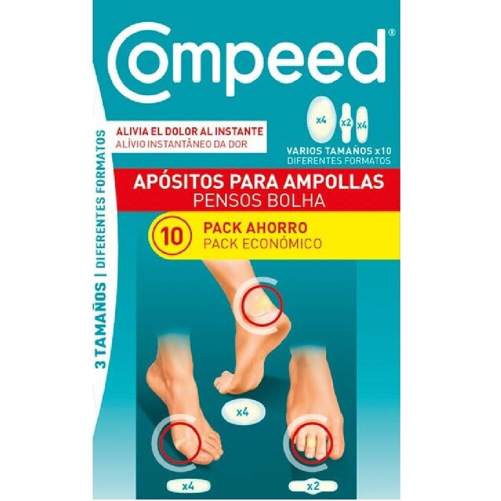 Compeed Parches blíster 3 parches 10&nbsp;un.