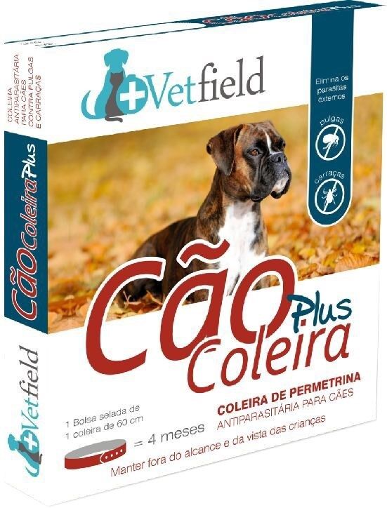 VetField Collar antiparasitario Plus para perros 1&nbsp;un. Medium (60cm)