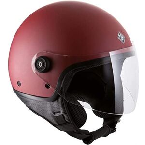 TUCANO Casco Jet  El Jettin Biking Red Opaco Con Pantalla