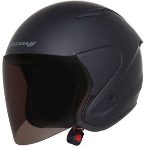 SUOMY Casco Jet  City Tour Negro Mate Fibra Kevlar Carbono