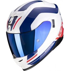 SCORPION Casco  Exo-520 Air Lemans Blanco / Azul / Rojo