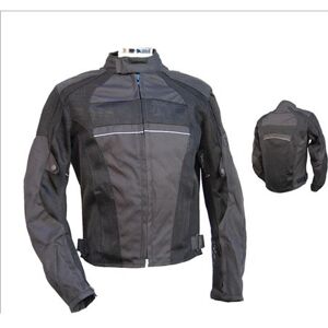 KUM Chaqueta Verano Calada Negra Moto Precio Liquidación