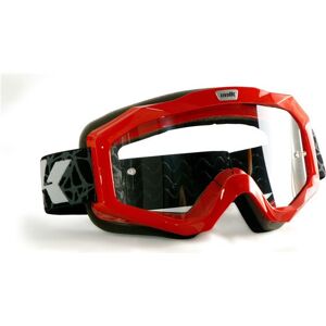 UNIK Gafas Enduro Cross  Gx-01 Roja Lentes Antivaho 3 Espumas