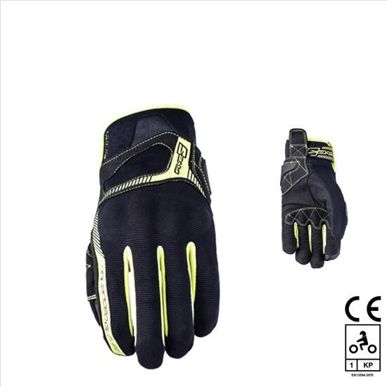 FIVE GLOVES Five Rs3 Amarillo Homologado En1394 Guantes Verano