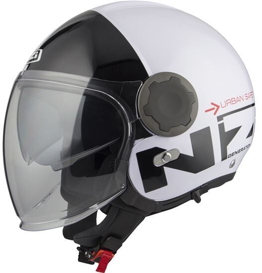 NZI Ringway Duo Commuter Blanco Jet Con Gafas