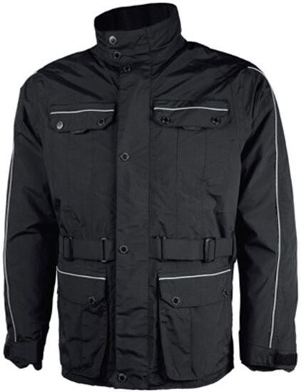 IXS Chaqueta Entretiempo  Barracuda Negro Tres Cuartos