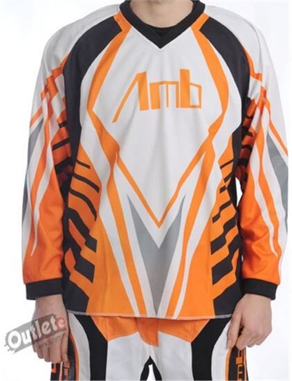 AMB Camiseta Enduro  Off Road Naranja