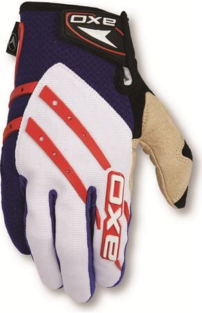 AXO Guantes Enduro Cross  Fasttrack Ff Blanco Azul