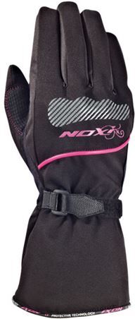 IXON Guante Mujer  Pro Spy Lady Hp Negro/fucsia Impermeable