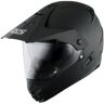 IXS Hx-207 Trail Negro Mate Con Gafas Solares Sunvisor