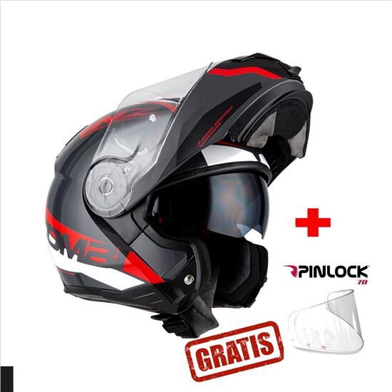 NZI Combi 2 Duo Shock Antracita Red Con Gafas+ Pinclok Gratis