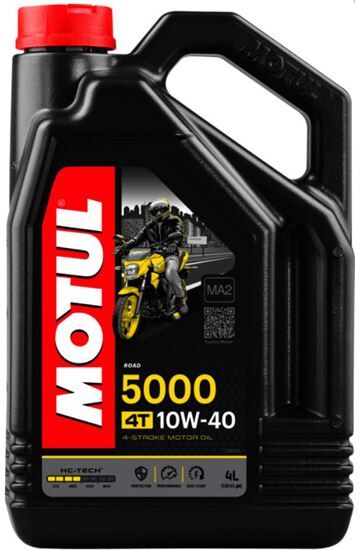 MOTUL 5000 4t 10w40 Aceite Motor 4 Tiempos 4 Litros