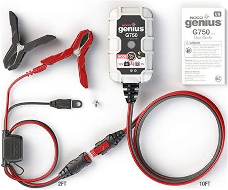 JMT Cargador Bateria Moto Genius G750eu Gel/agm