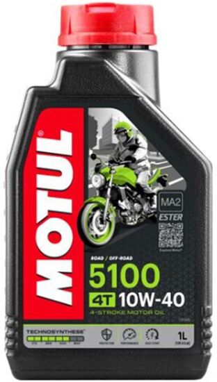 MOTUL 5100 4t 10w40 Aceite Motor 4 Tiempos 1 Litros