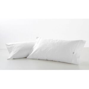 Funda de Almohada Liso Combi Algodón 300 Hilos Biés Estelia