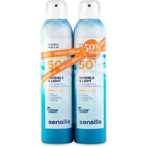 Sensilis Duo Spray Corporal SPF50+ 2x 200 ml