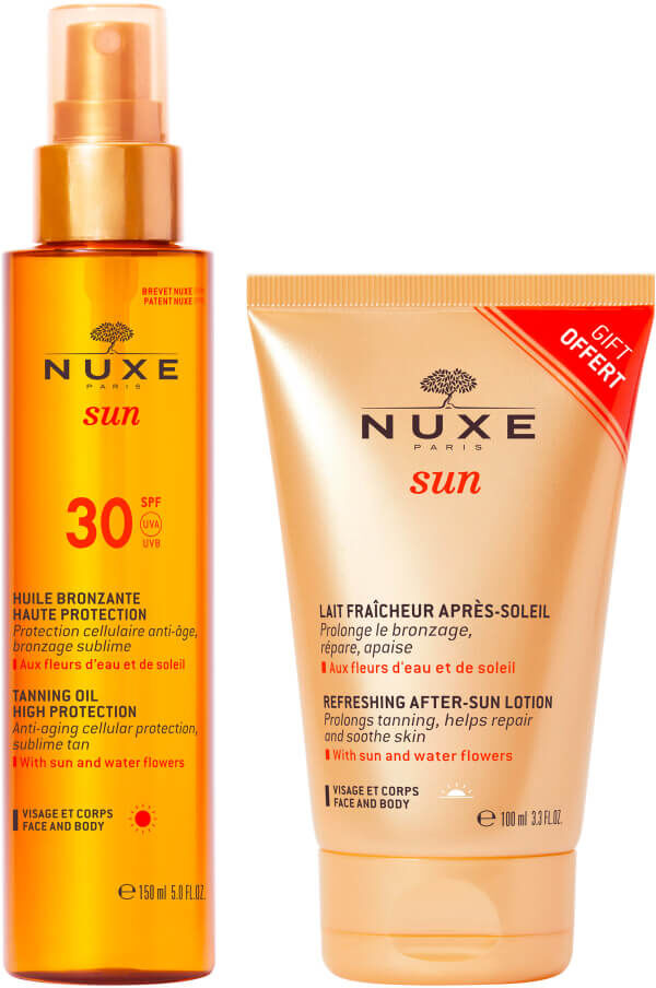 Nuxe Aceite Solar Bronceador SPF30 150 ml + Leche Aftersun gratuita 100 ml