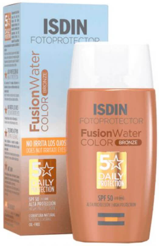 Fotoprotector Isdin Fusion Water Bronze SPF50 50 ml