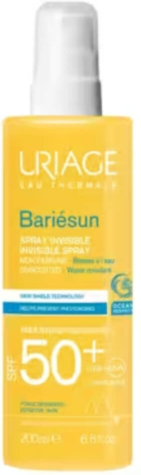 Uriage Bariesun Spray invisible sin perfume SPF50+ 200 ml