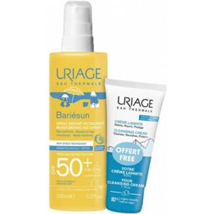 Uriage Bariésun Spray Infantil 200 ml + Crema Limpiadora 50 ml