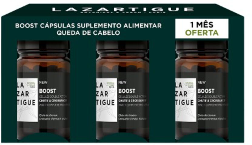 Lazartigue Boost Cápsulas Queda Capilar 3x30