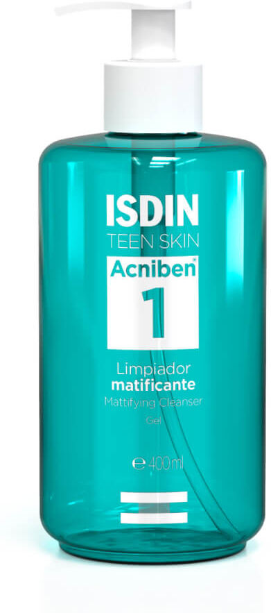 Isdin Acniben Gel Limpiador Mate 400 ml