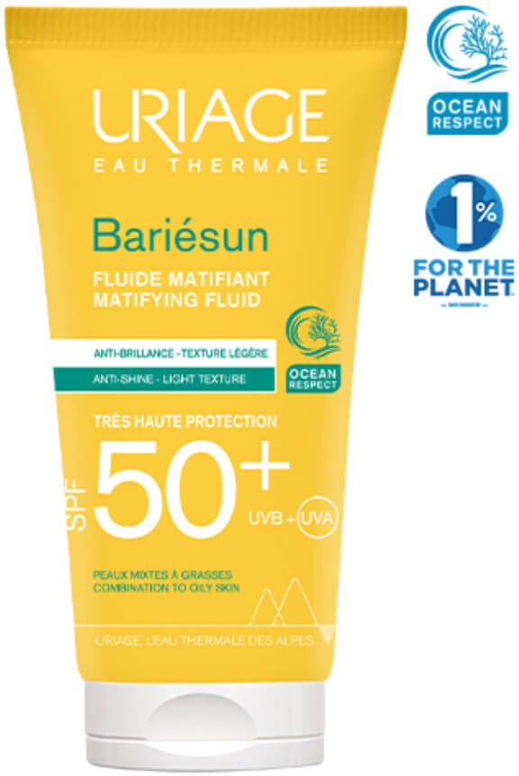 Uriage Bariésun Fluido Acabado Mate SPF50+