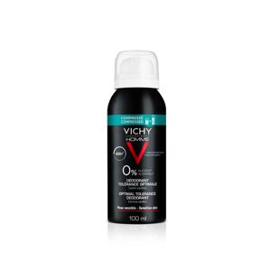 Vichy Homme Desodorante Spray Hipoalergénico 48h Tolerancia Óptima 100 ml