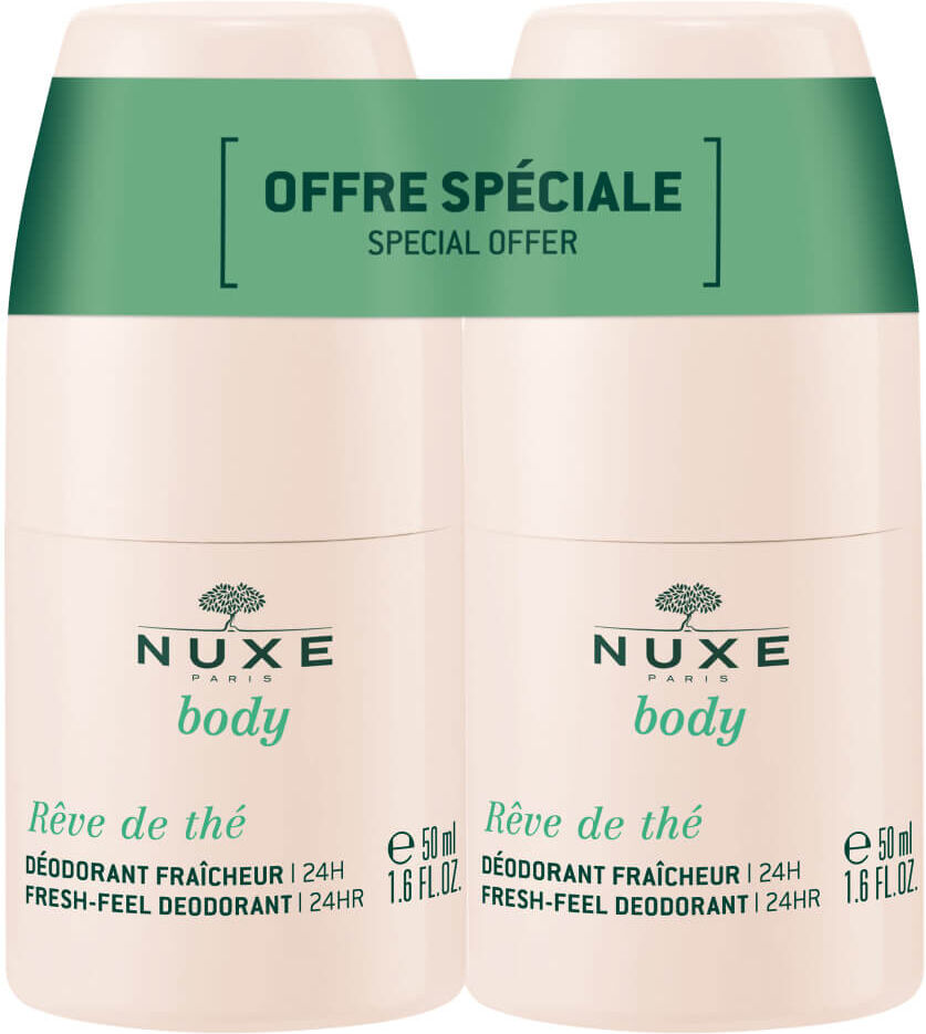 Nuxe Rêve de Thé Desodorante Doble Larga Duración 24h 2 x 50 ml