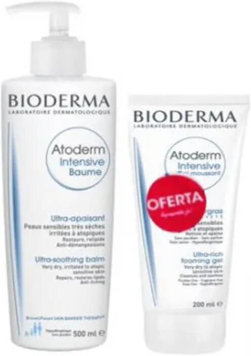 Bioderma Atoderm Baume Intensive 500 ml + Gel Moussant 200 ml