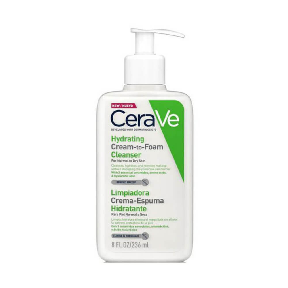 Cerave Hydrating Cleanser Creme Hidratante de Limpeza 236 ml