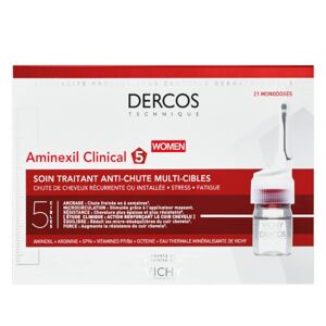 Vichy Dercos Aminexil Clinical 5 - Mujer - 21 viales