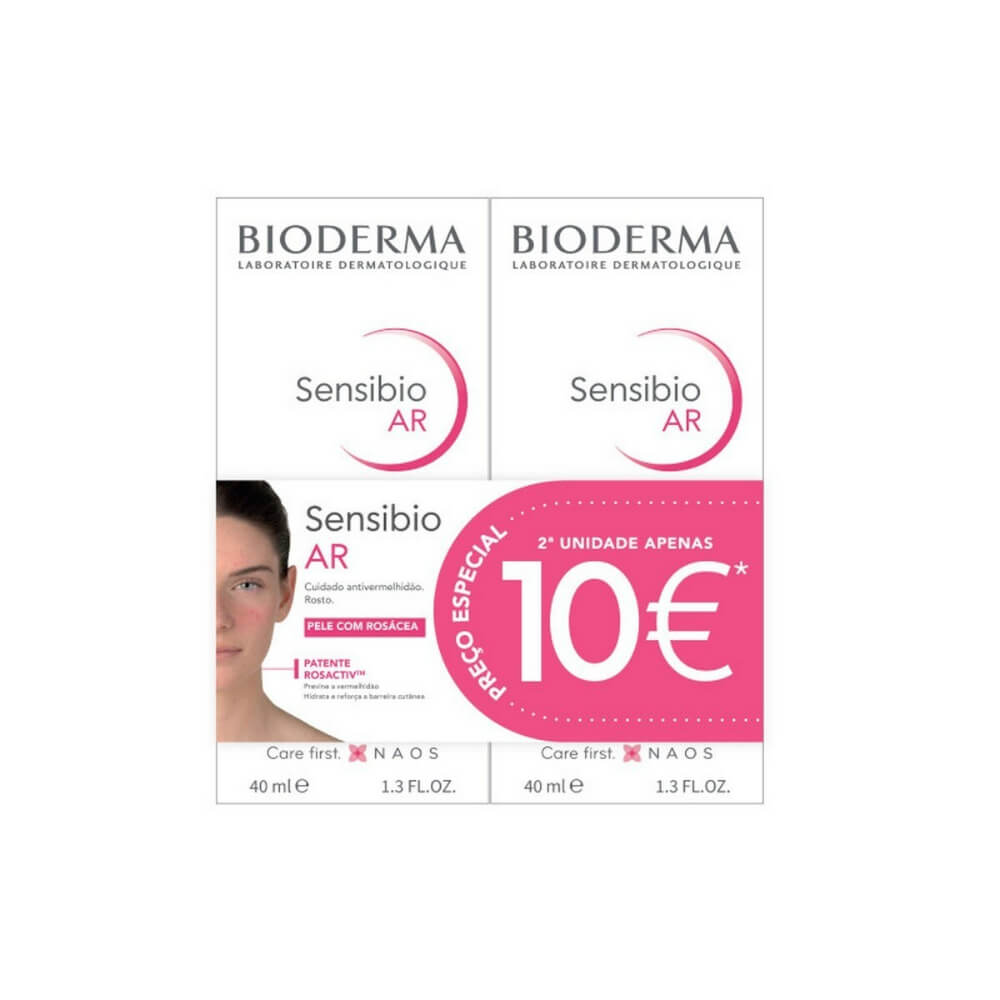 Bioderma Sensibio AR Envase Doble 2x 40 ml
