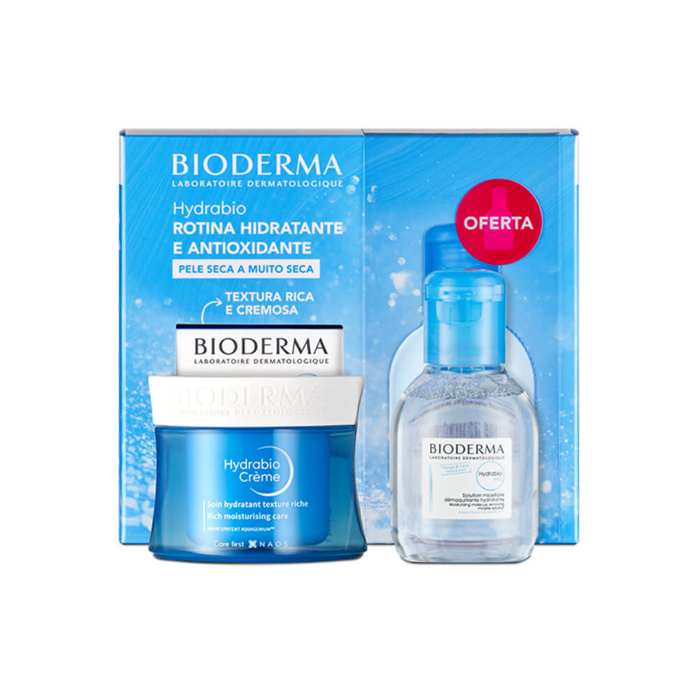 Bioderma Hydrabio Crema 50 ml + Free H2O 100 ml