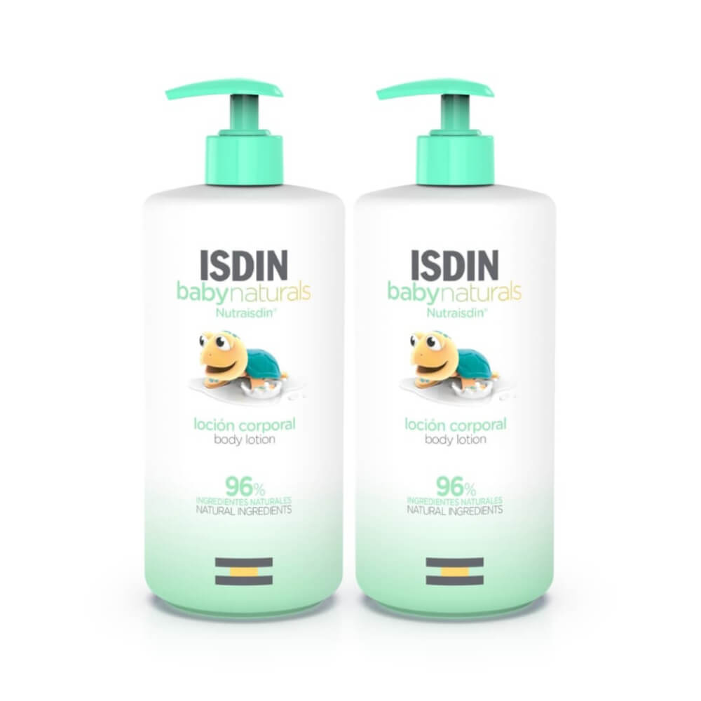 Isdin Baby Naturals Loción 2x 400 ml