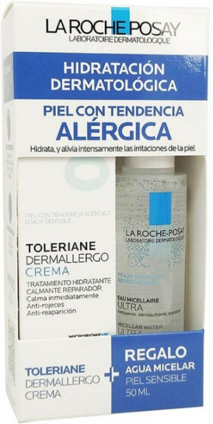 La Roche-Posay Pack Toleriane Dermallergo Crema 40 ml + Agua Micelar de Regalo 50 ml